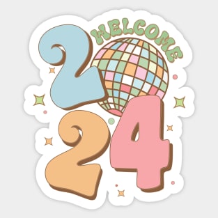 Welcome 2024 Sticker